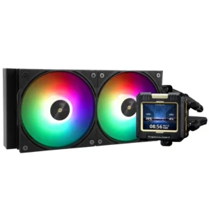 Thermalright Frozen Warframe 240 Black ARGB – AIO aušintuvas su IPS ekranu